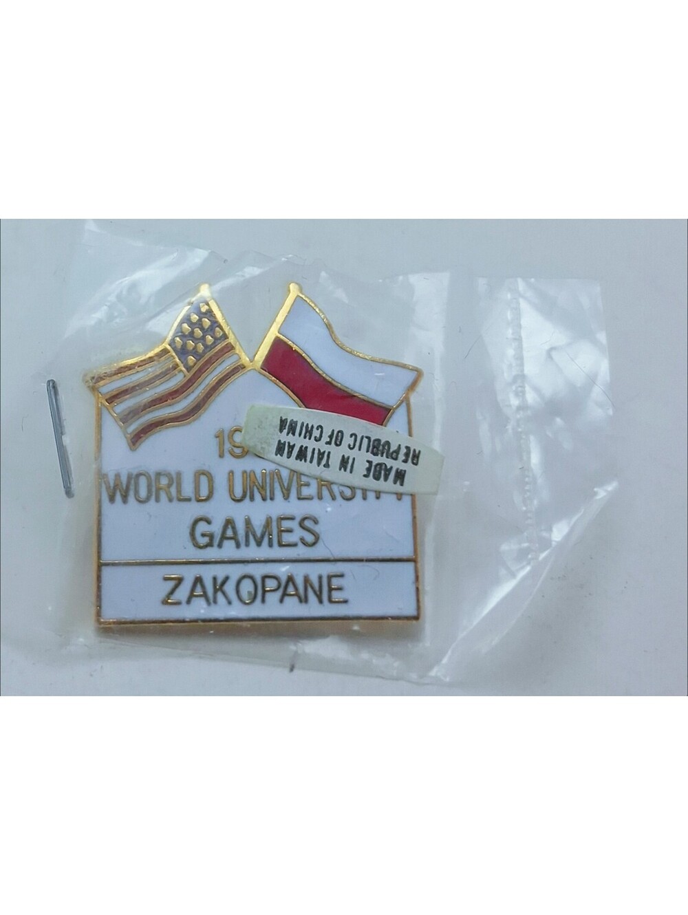 USA Poland 1993 WORLD University Games ZAKOPANE Sports 1" NIP NEW